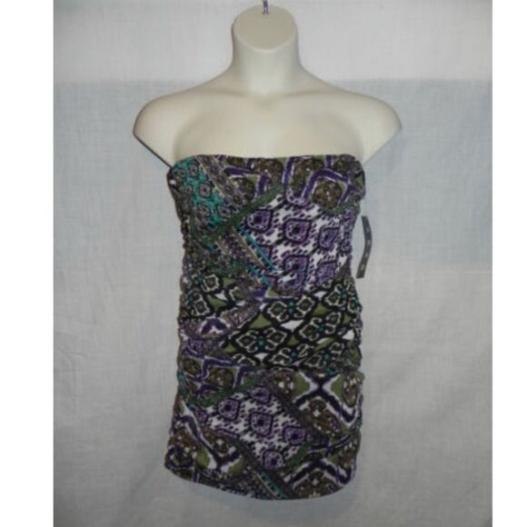 Snap Dress Large Womens Strapless NWT - Picture 1 of 2